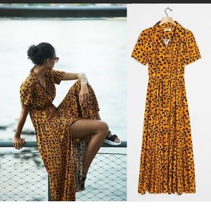 Anthropologie Vianne Maxi Shirtdress